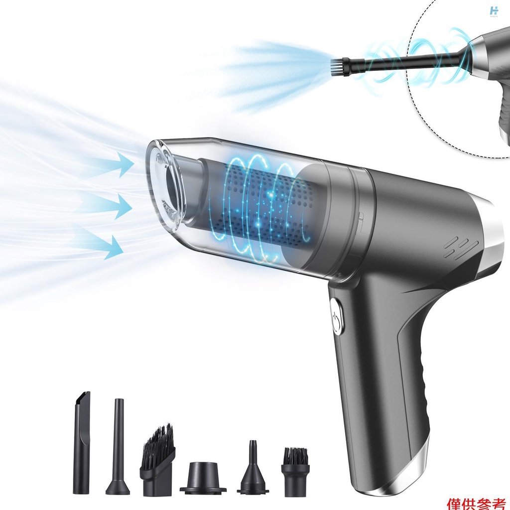 HGM Handheld Vacuum Cordless 19000Pa Strong Suction 3 in 1 Dust Buster