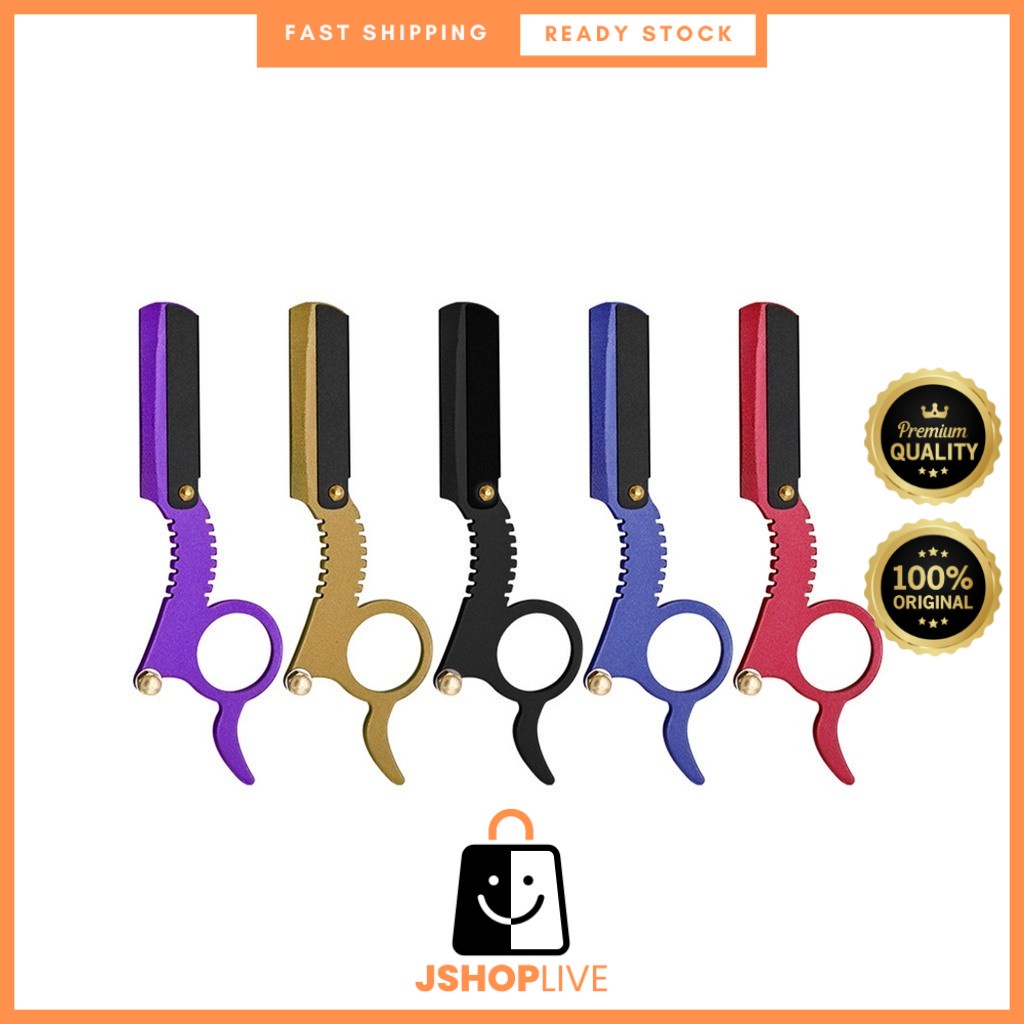 PROFESSIONAL Stainless Steel Retro Single Hole Finger Razor (BB ...