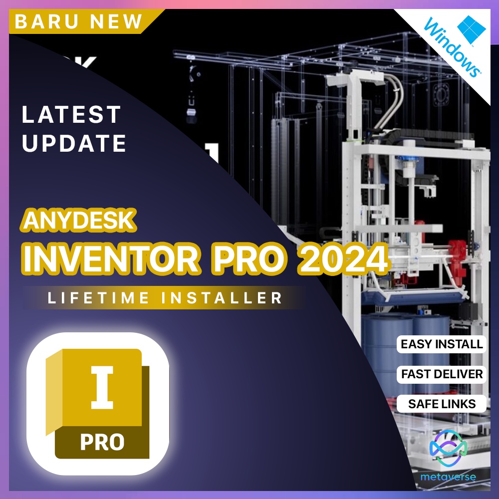 2024 Inventor Pro Latest & Full Version Lifetime Warranty Windows