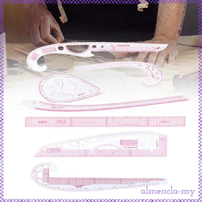 [AlmenclaMY] French Curve Ruler Sewing Ruler Dressmaking Tailors Ruler