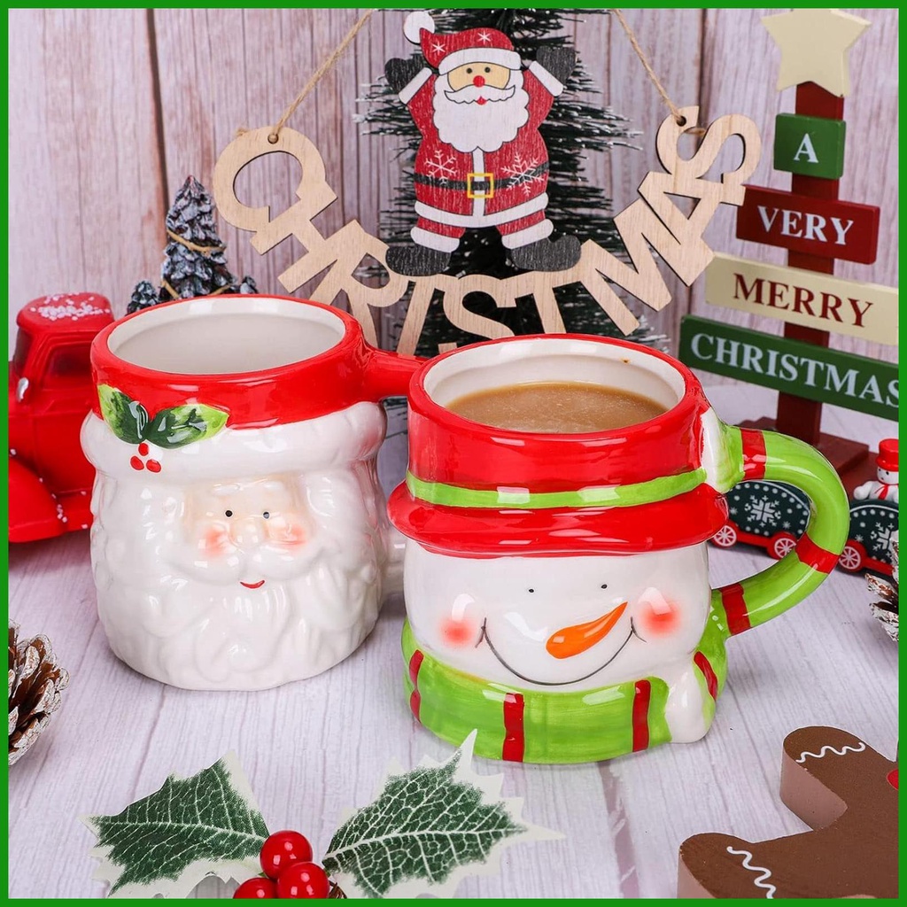 Christmas Coffee Mugs Holiday Coffee Mugs Ceramic Christmas Drinking
