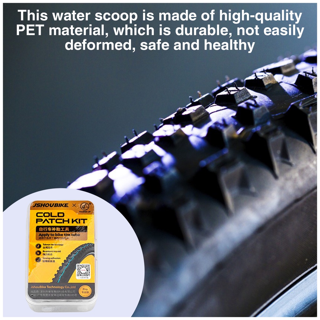 Bike Tire Patch Kit Portable Bike Repair Tool Kit Ergonomic Bike Tube