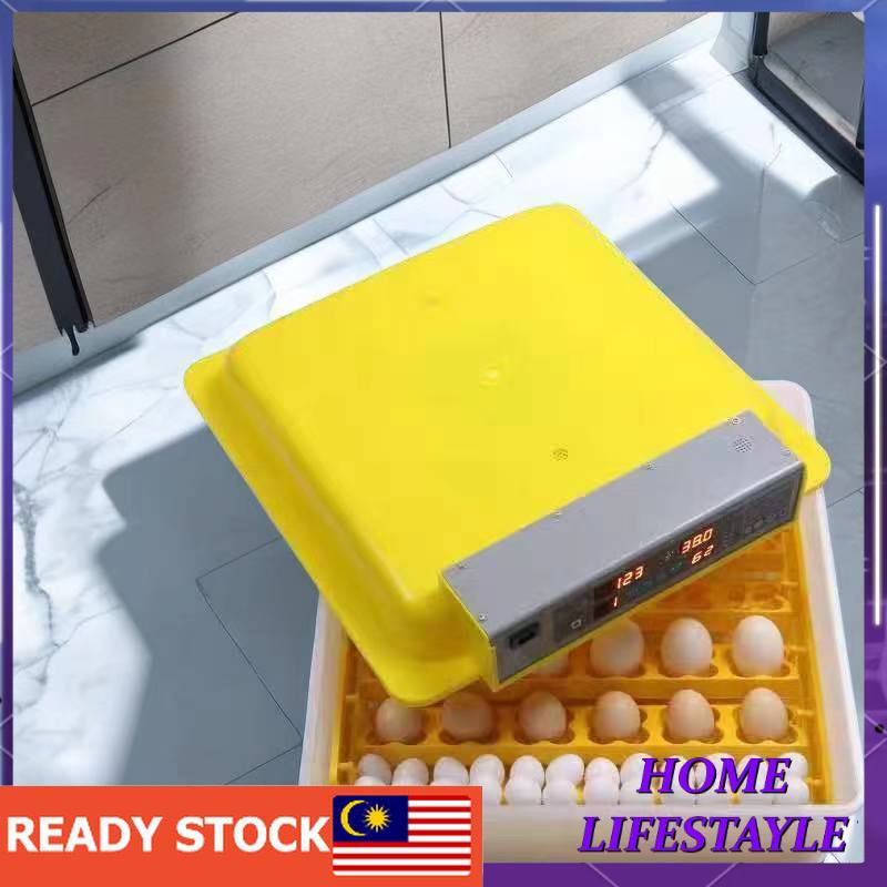 Egg Turning Incubators Automatic Bird Chicken Duck Poultry Hatcher W Temperature Control