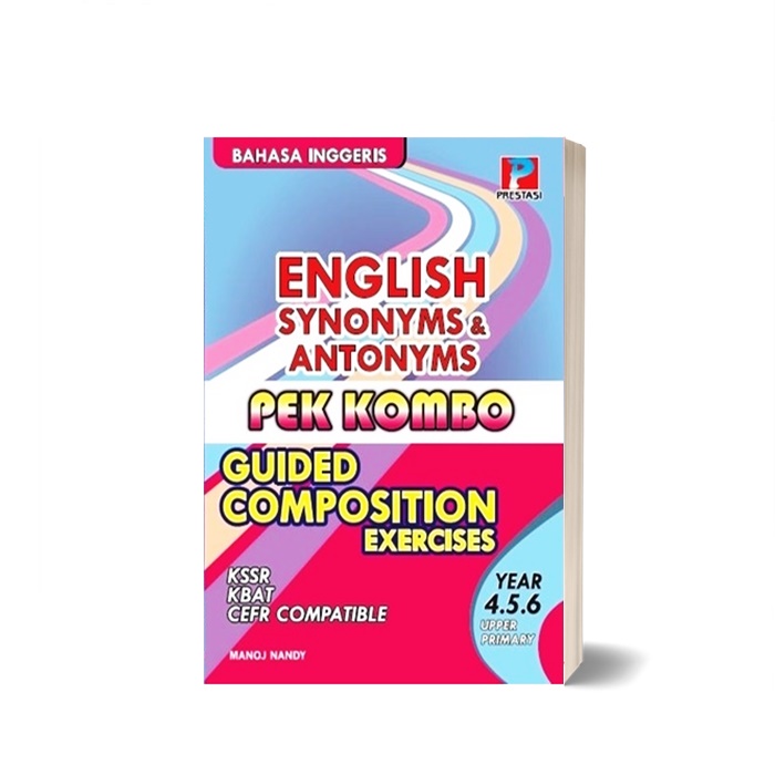Pek Combo English Book Synonyms & Antonyms Guided Compositions ...