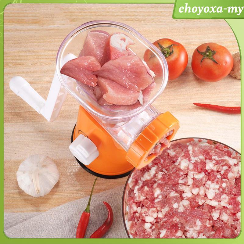 [EhoyoxaMY] Manual Meat Grinder Sausage Maker with Attachment for