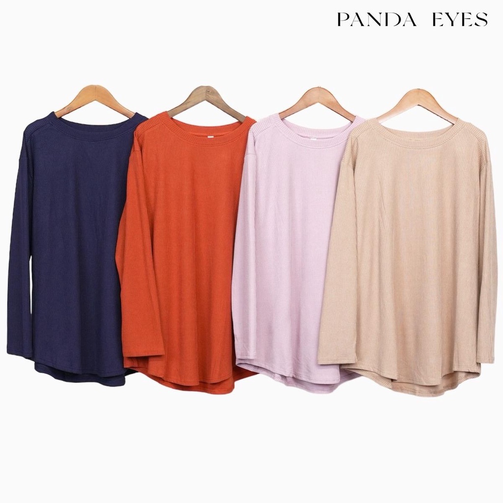 PANDAEYES Sweatshirt Plain CLO-CNQS5111BL | Shopee Malaysia