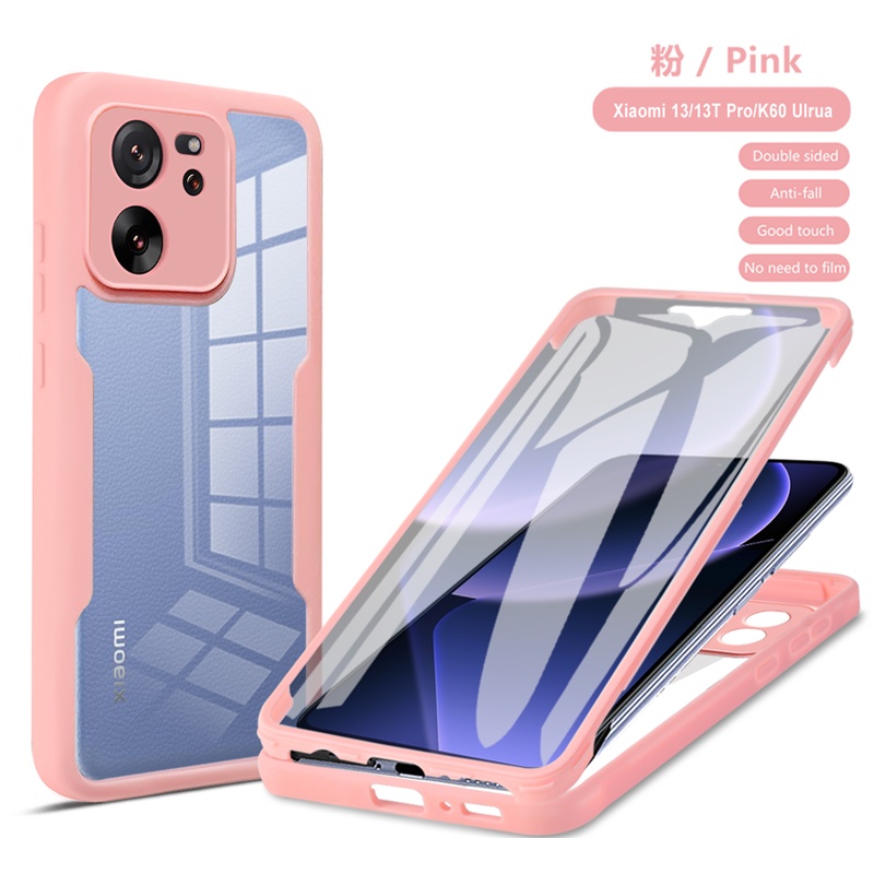 Custodia Con Cordino Per Xiaomi 13T / 13T Pro – Cover Trasparente In TPU Morbido, Laccio Regolabile E Rimovibile, Protezione Anti Perdita, Colore Nero