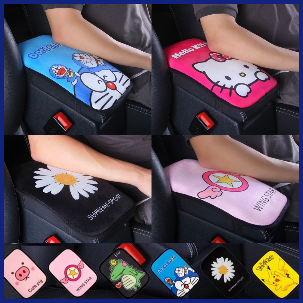 Multifunctional Car Armrest Organizer With Cup Holders & Phone Slot - Universal Fit