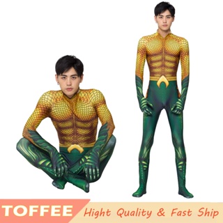 Aquaman Mera Jumpsuit Zentai Tights Bodysuit Cosplay Costume Halloween Women