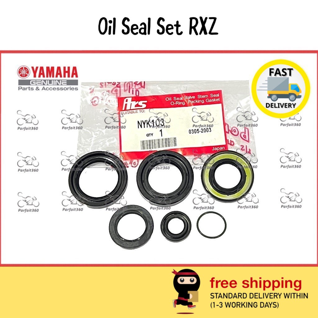 RXZ CATALYZER MILI 100% JAPAN ARS Oil Seal Set Engine Overhaul Bush ...