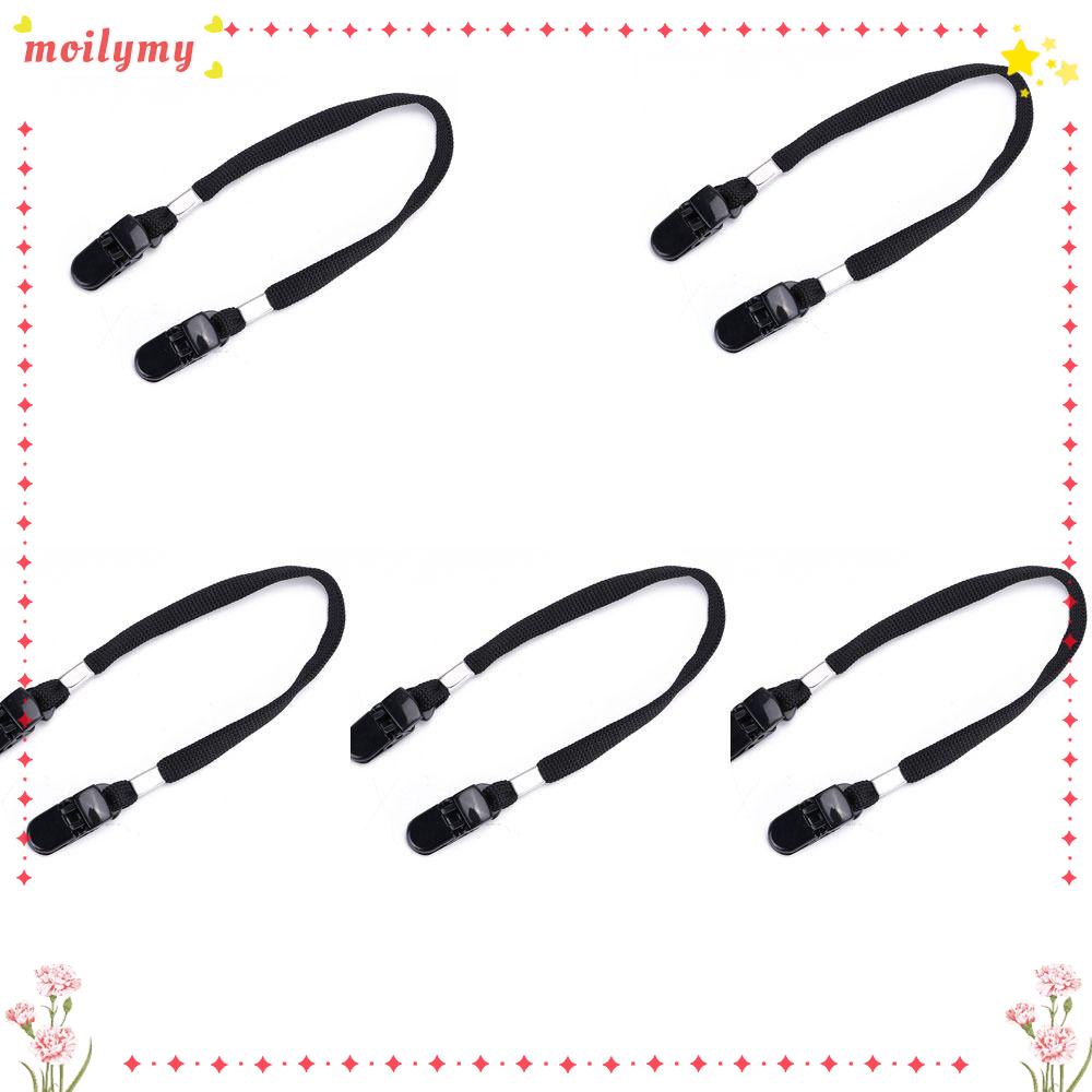 MOILYMY 5PCS with Alligator Clip, Dacron Black Sailing Hat Clip