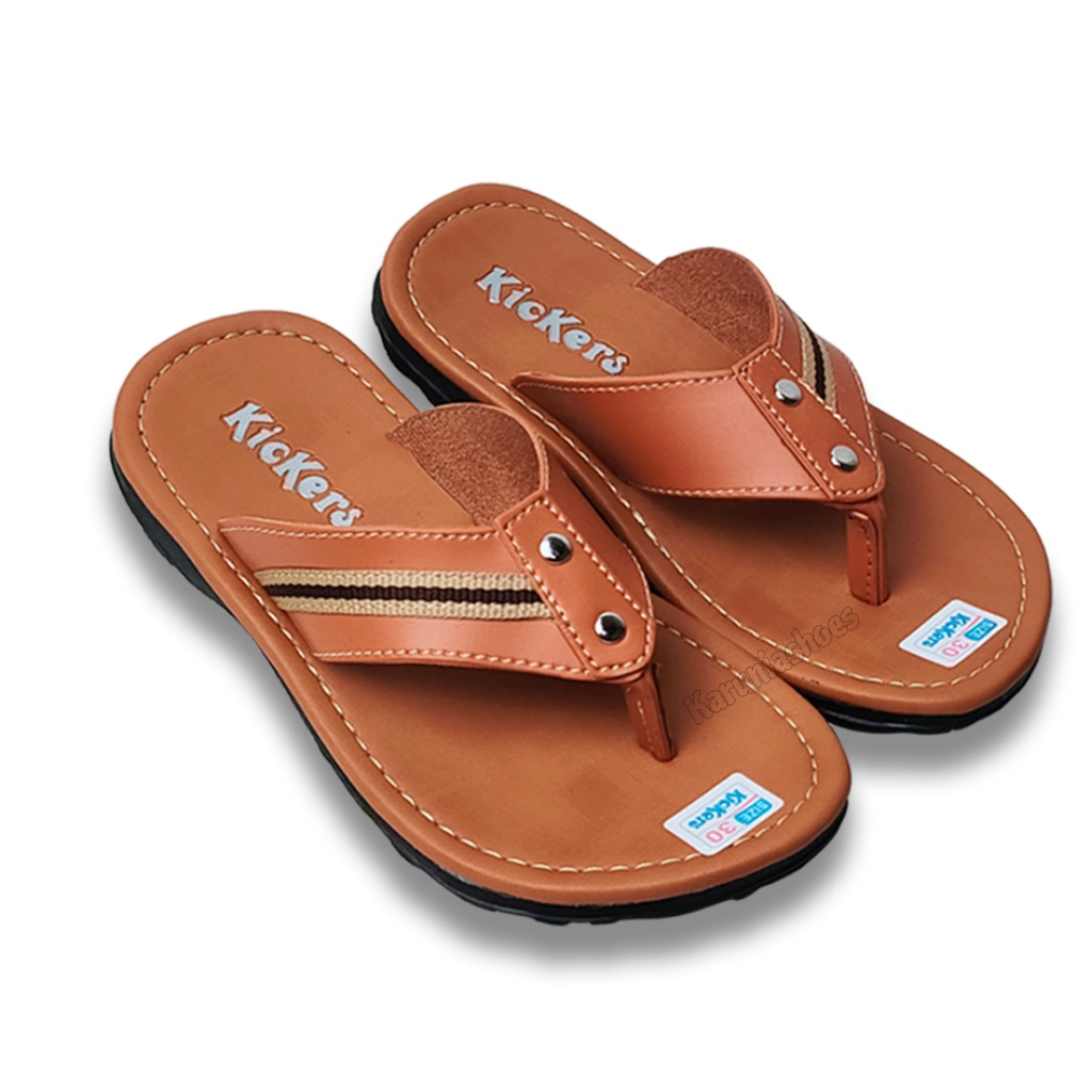 Boys Red Casual Flip Flop KD5295