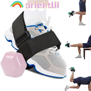 Adjustable Dumbbell Ankle Strap Heavy Duty Ankle Dumbbell Belt Dumbbell  Attachment Tibialis Trainers