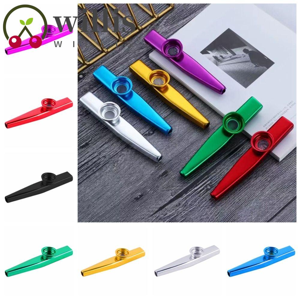 WILLIS Metal Kazoo, Detachable Instruments Diaphragm Mouth Kazoos, Professional Performce