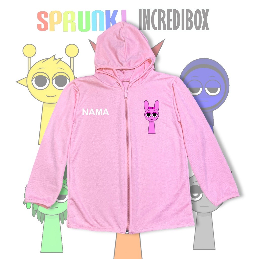 MATAHARI Sprunki Incredibox Children's UV Jacket – Sun Protection ...