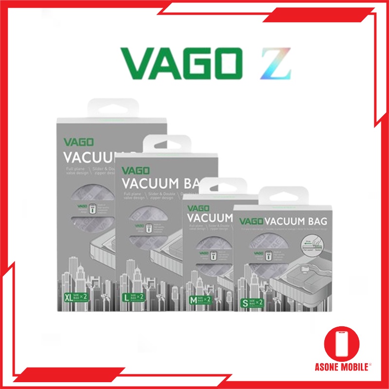 Vago Z Vacuum Bag (2pcs per box) Shopee Malaysia