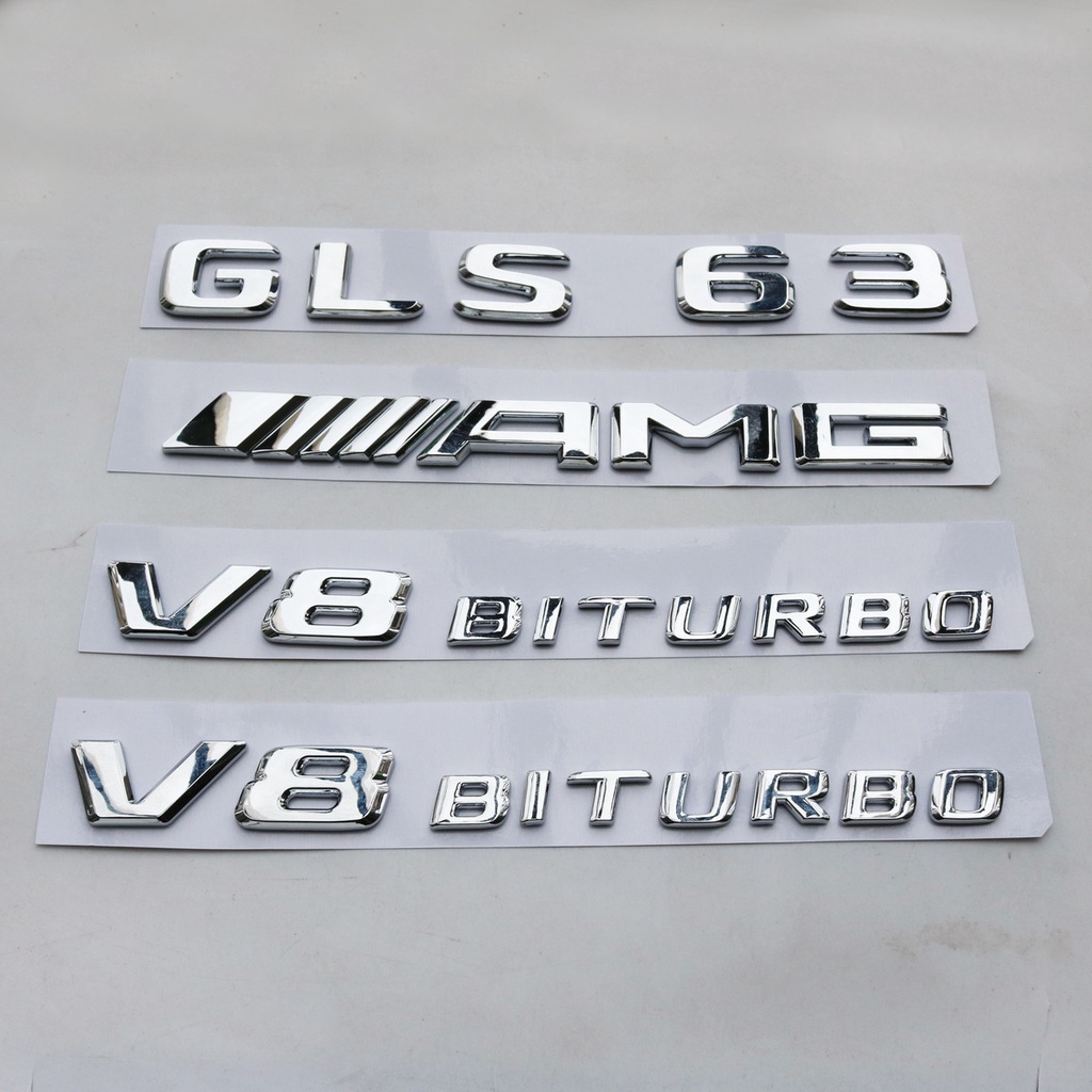 Dedicated to Mercedes-Benz GLS63 AMG Wordmark Modified Car Logo Rear ...