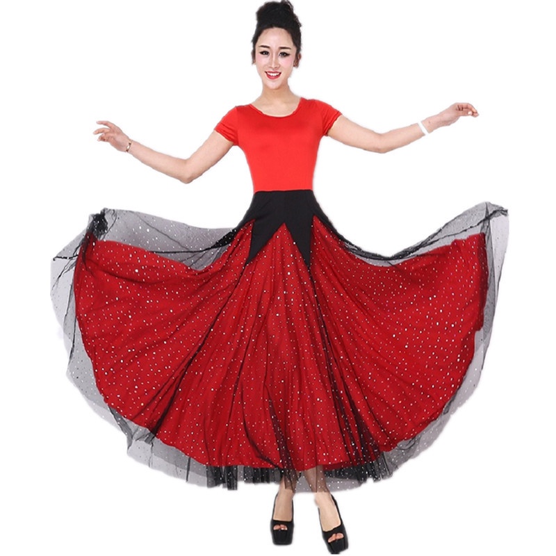 Modern Dance Dress Friendship Big Swing Dress Dance Waltz Dance Hall