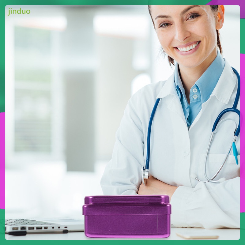 Tool Dental Burs Case Dentists Accessory Sterilization Disinfection Box