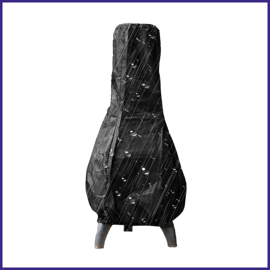 Chiminea Fire Pit Cover Adjustable Chiminea Drawstring UVproof Cover