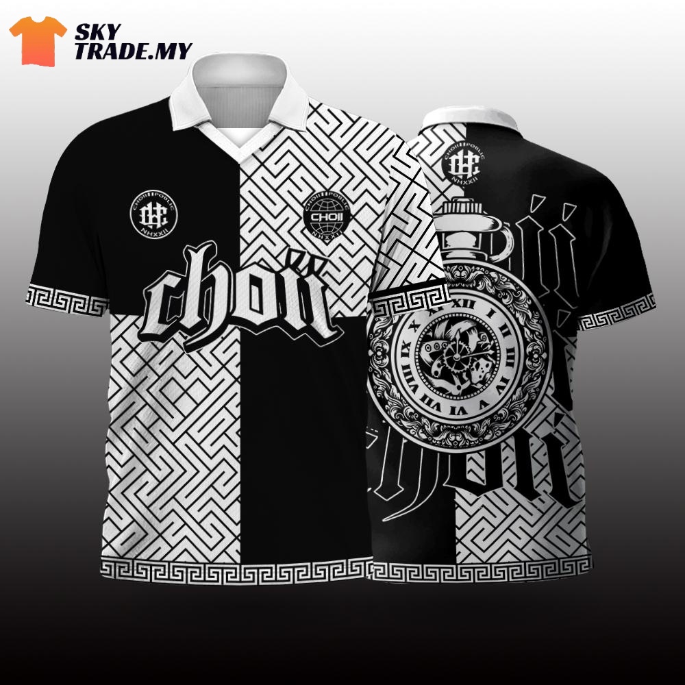 Unisex Retro Collar Black Dragon Special Edition Soccer Jersey Vintage