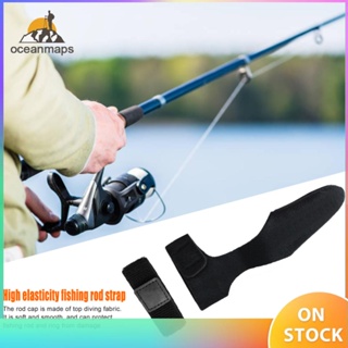 Portable Lure Fishing Rod Holder Belt Strap Tip Guard Protector