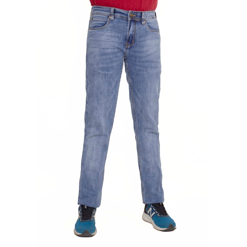 EXHAUST JEANS LONG PANTS [304 SKINNY]Lt. Blue/M. Blue 1579 Shopee