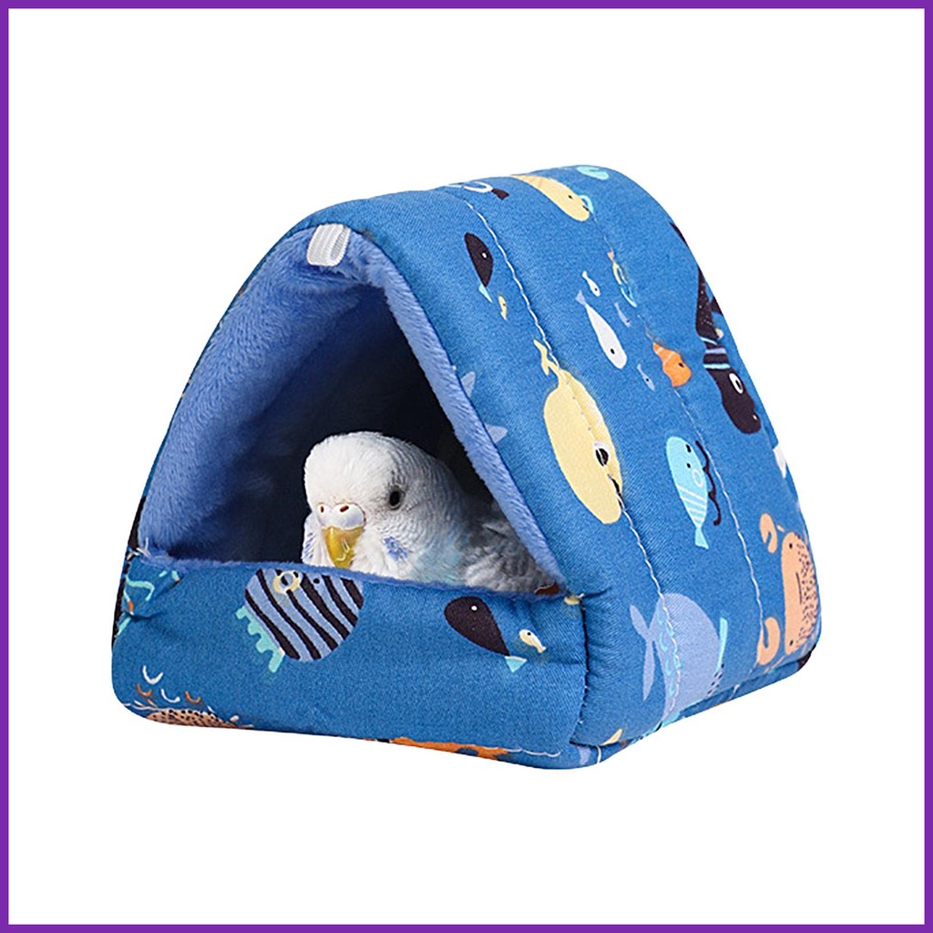 Hung Bird Bed Birds Cushion House Hideout Bed Plush Cushion for Parrots