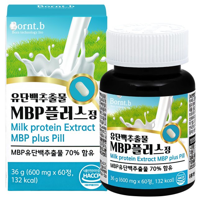 Bontvi Milk Protein Extract MBP Plus Tablets 600mg x 60 tablets x 2pack