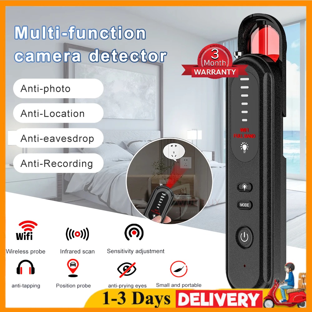STOCK X13 Spy Camera Detector Infrared Scanner Signal Detector With ...
