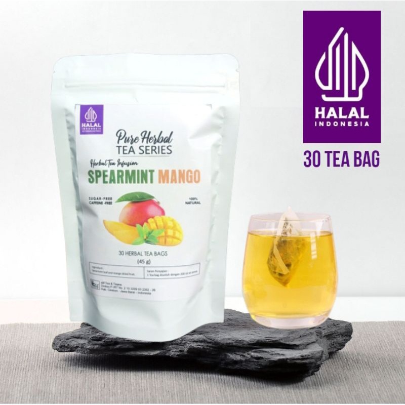 ELIF TEA Spearmint Mango Tea | Teh Spearmint & Buah Mangga | Pure ...