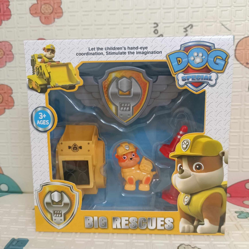 LOCAL STOCK Paw Patrol Dog Patrol Figure Baby Toys for Kids Children Mainan Budak Lelaki