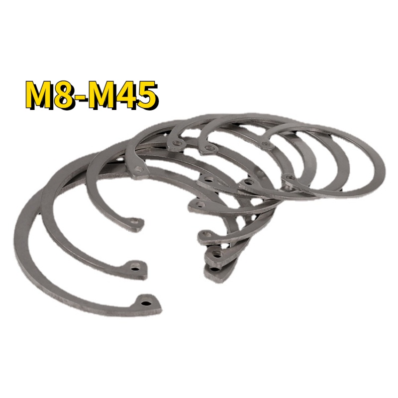 304 Stainless Steel Hole with Circlip Inner Circlip Circlip Circlip C