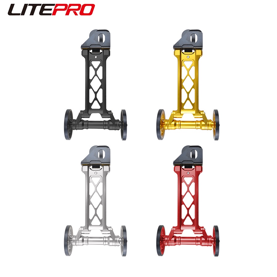Litepro Extension Easy Wheel Rack Alloy Technology Parking Push Wheel