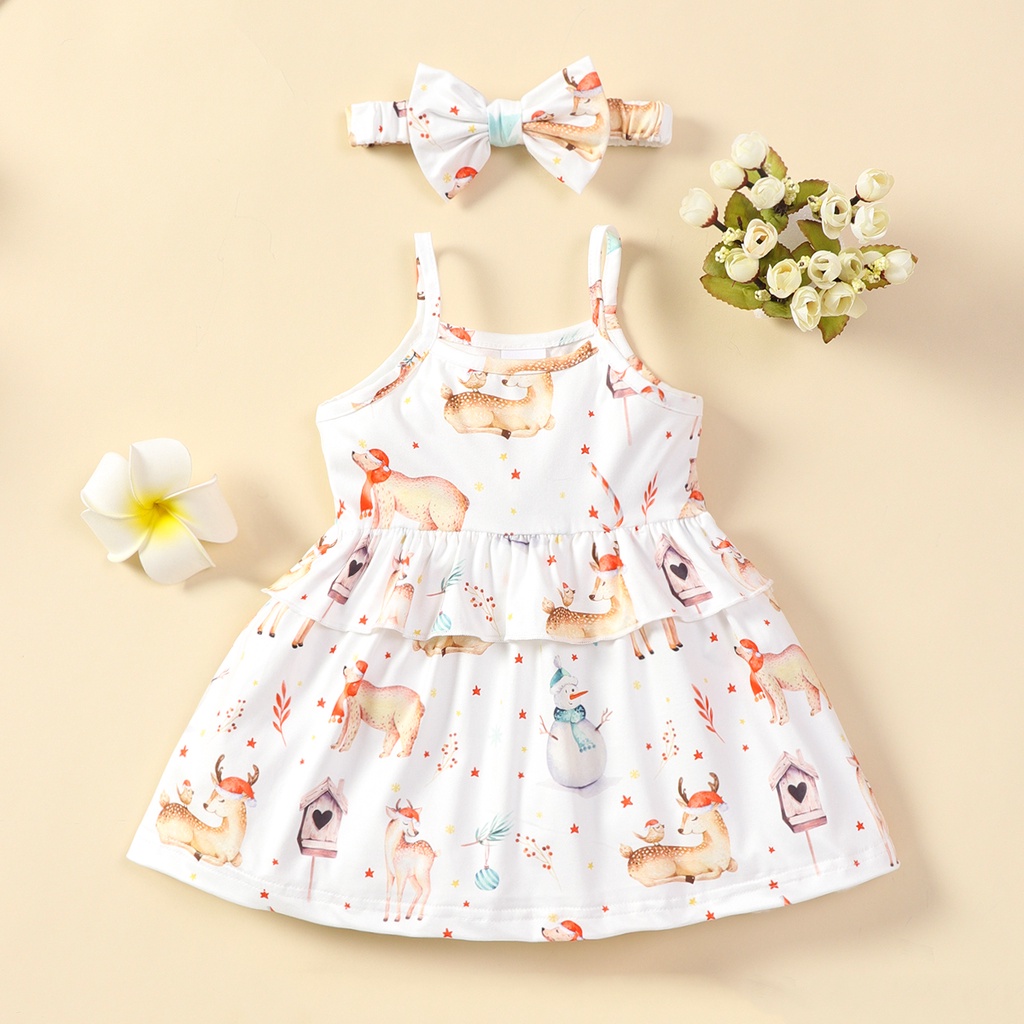 2024 New Dress Baby Girl Clothes 6 9 12 18 months Old Summer Short ...