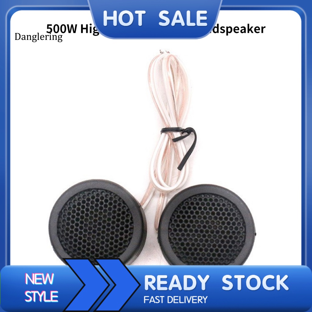 DL 1 Pair TP005A Car Speaker HiFi Level Super Subwoofer Stereo Effect Lossless Mini 500W High