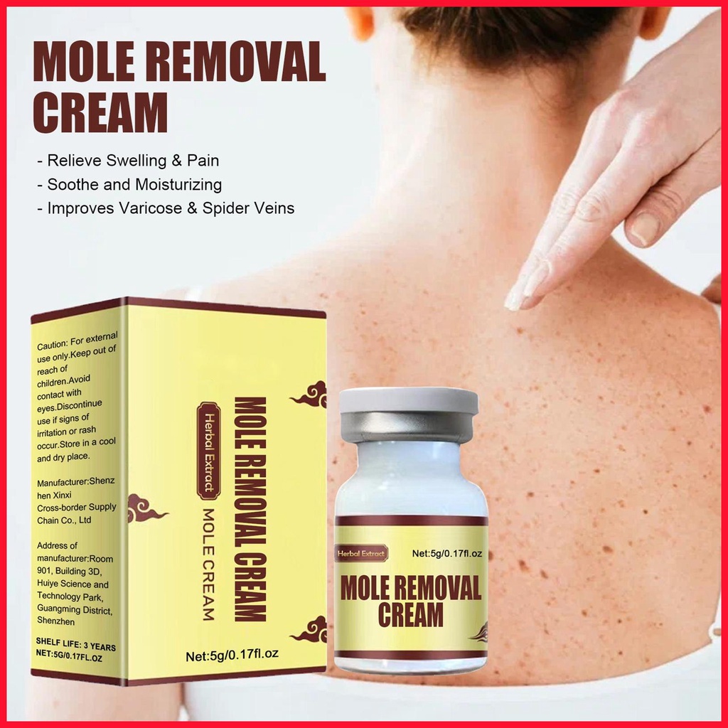 Mole Removal Wart Remover Ointment Mole Cream Tag Remover Herbal