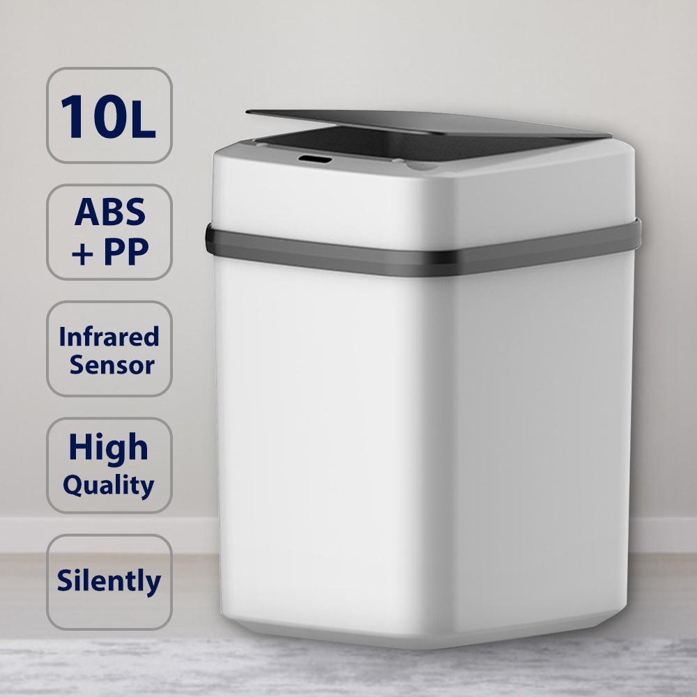 10L Automatic Intelligent Sensor Smart Trash Can Dustbin Lid Motion