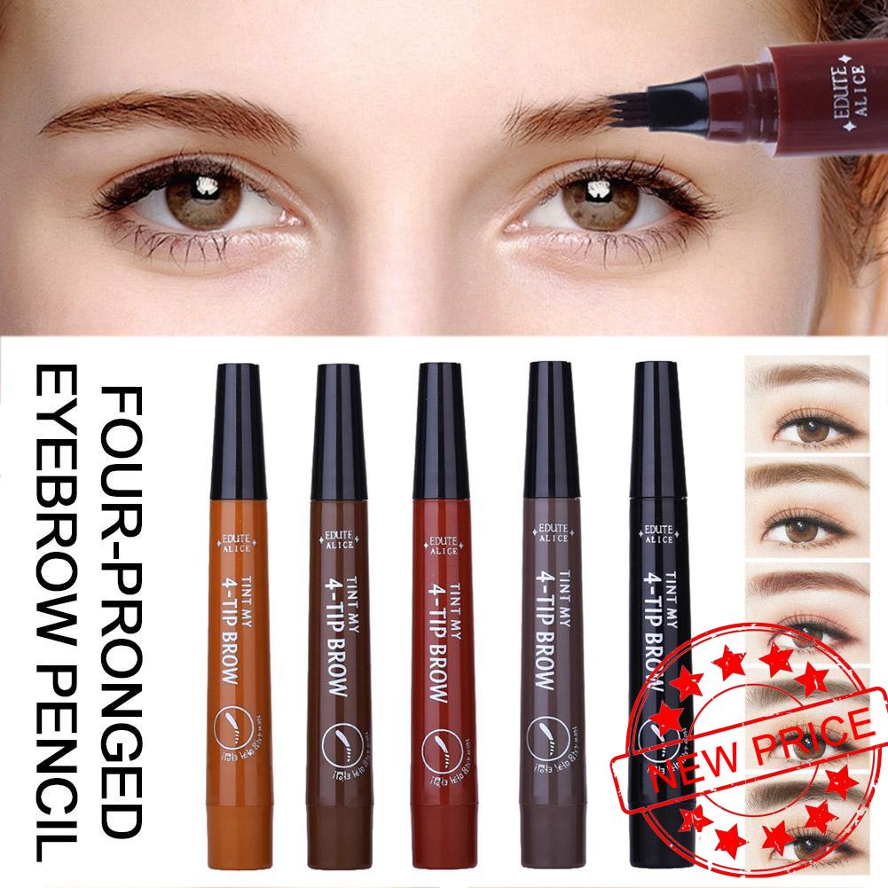 Four Pronged Eyebrow Pencil Outlining Simulation Of Wild Eyebrows Easy