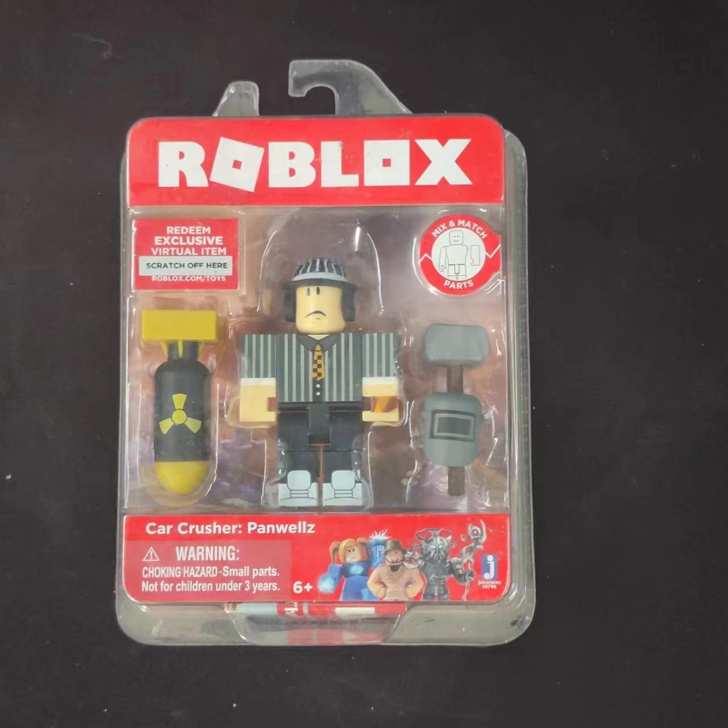 [uper Toys] Bulk Roblox Box Damage 10cm Car Breaker Doll Minecraft