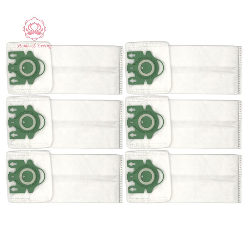 6Piece Type U Vacuum Bags Parts Accessories Compatible for Miele S7000