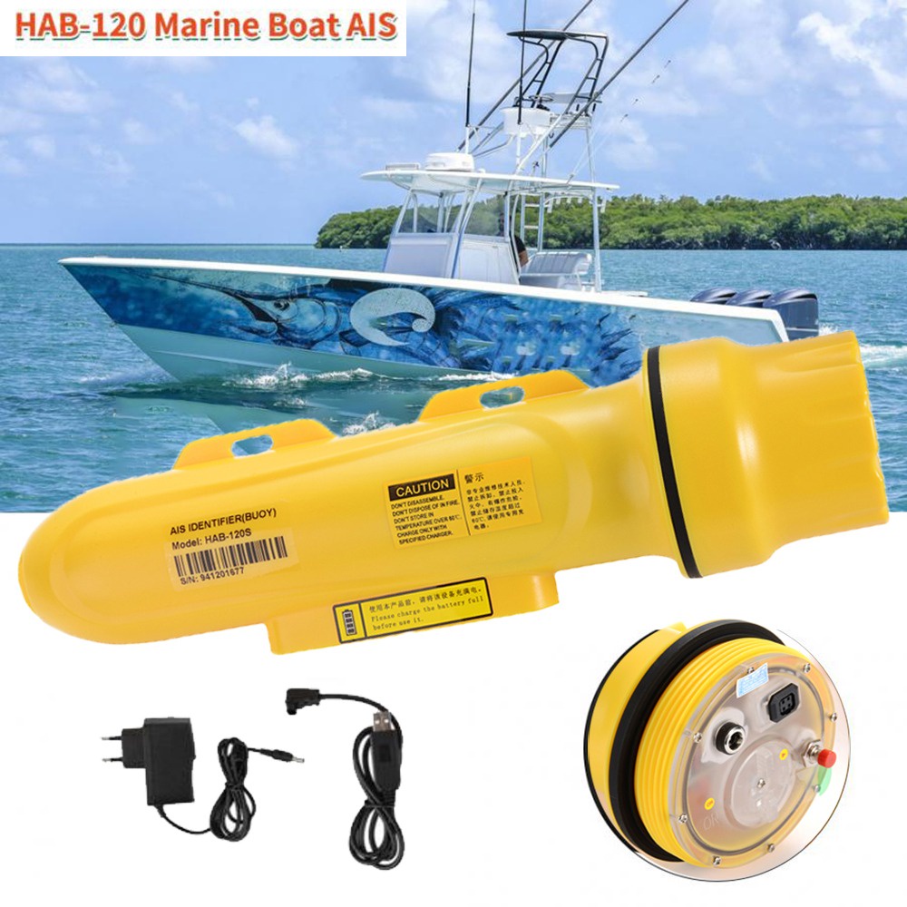 HAB120S Marine Boat AIS Fishing Net Tracking Buoy Locator Fishing