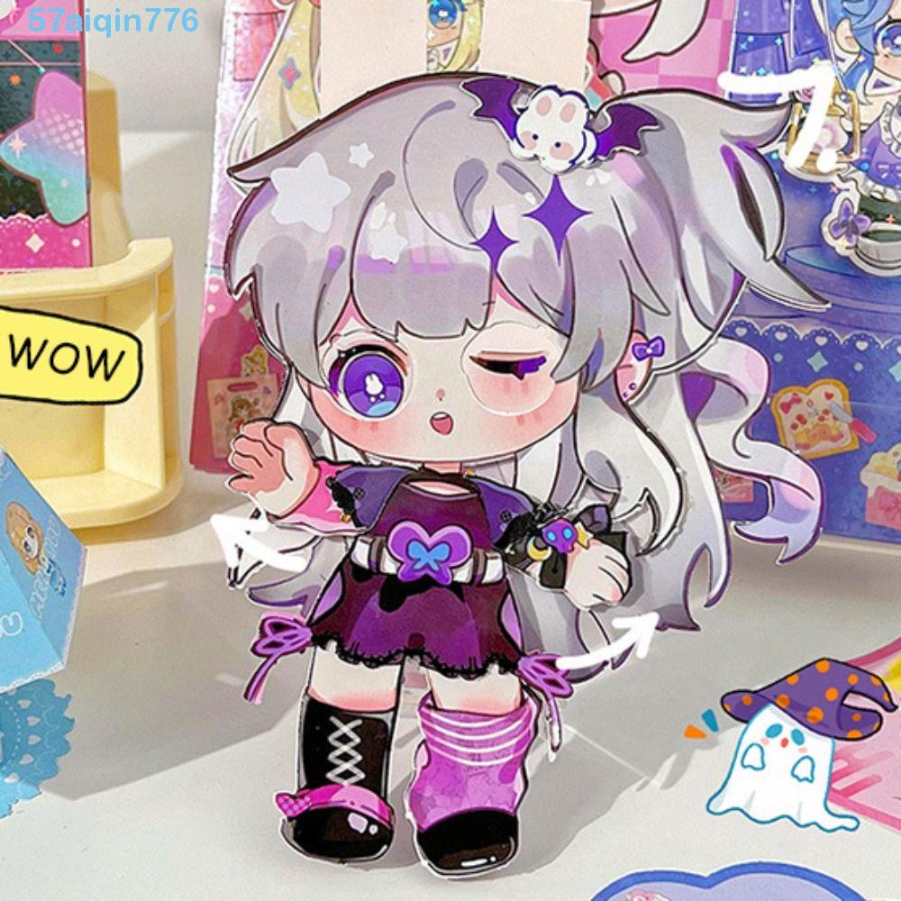 AIQIN 3D Paper Doll, Anime Activity Books Handmade DIY Paper