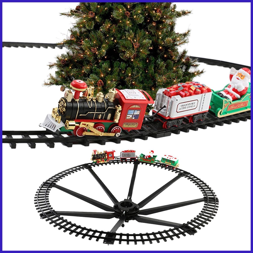 Mini Christmas Train Electric Train Set for Christmas Tree Electric