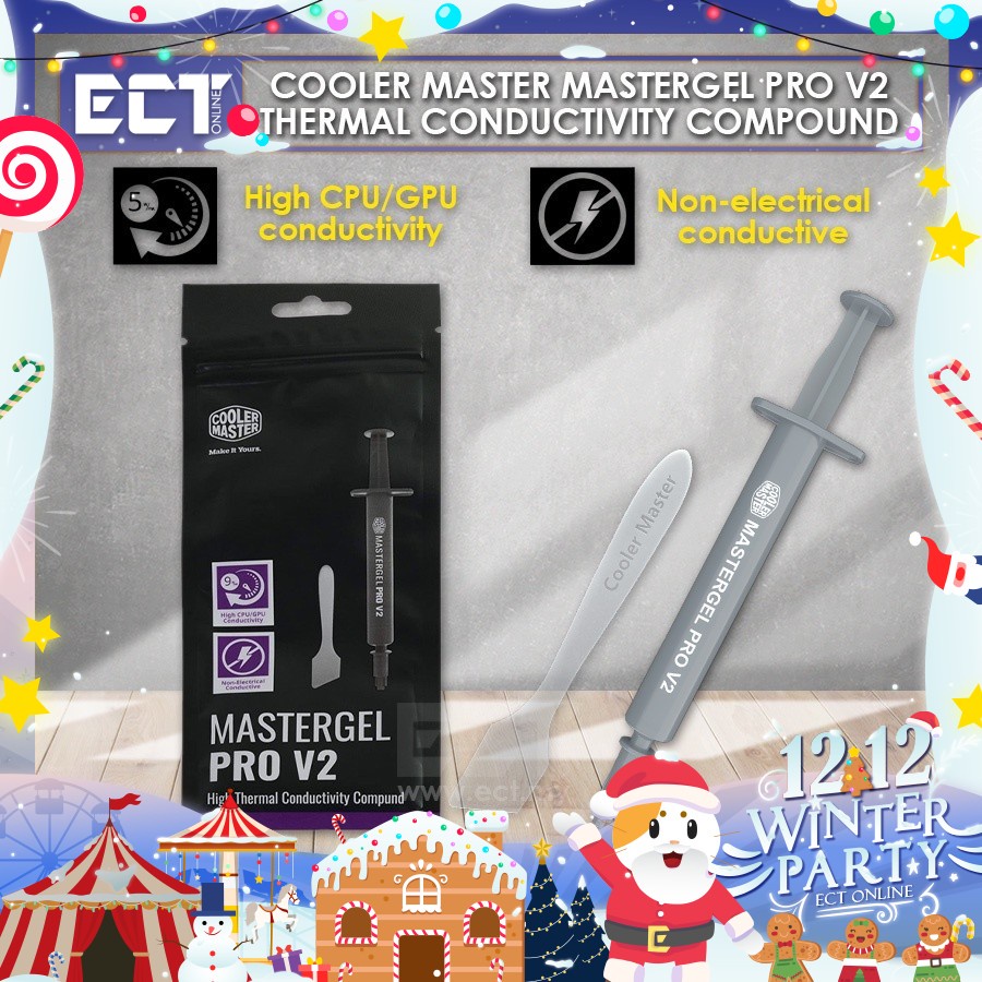 Cooler Master Mastergel Pro V2 High Thermal Grease Paste Conductivity