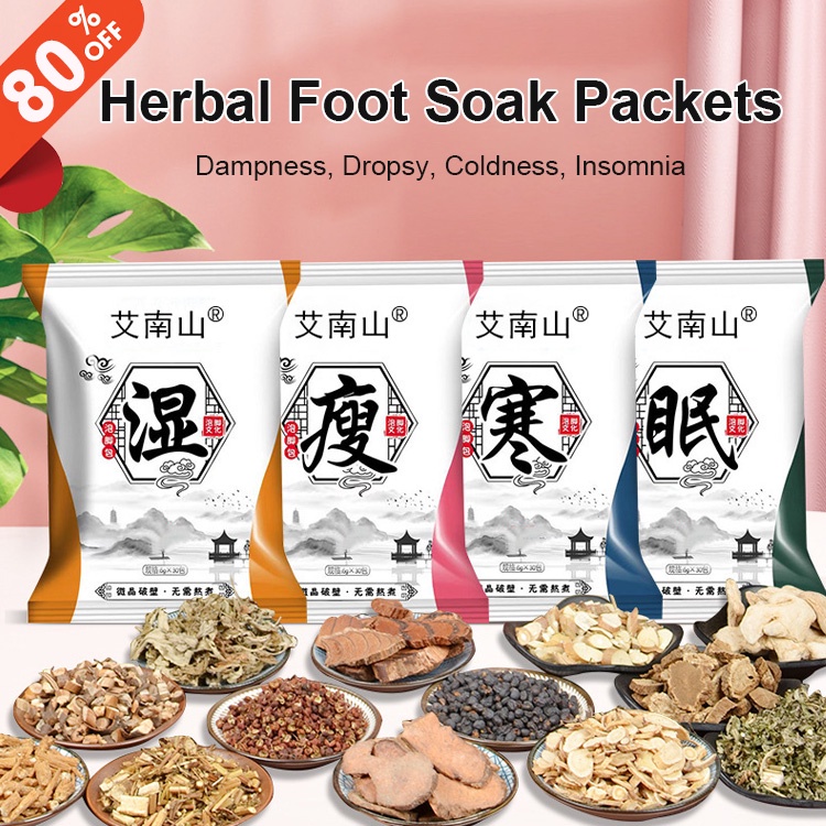 Instant foot bath powder herbal foot bath powder foot bath bag herbal