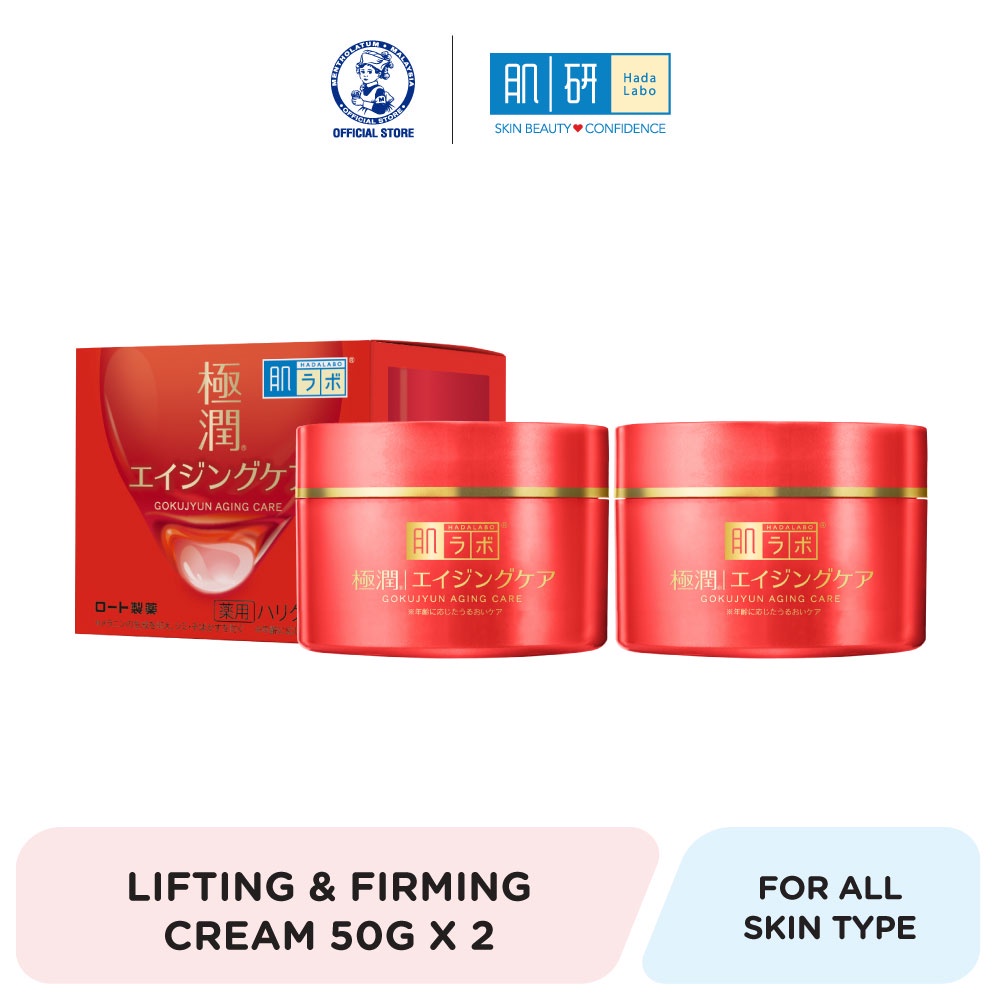 Hada Labo Lifting+Firming Cream 50g x2 [Erase fine line/ For Aging Skin