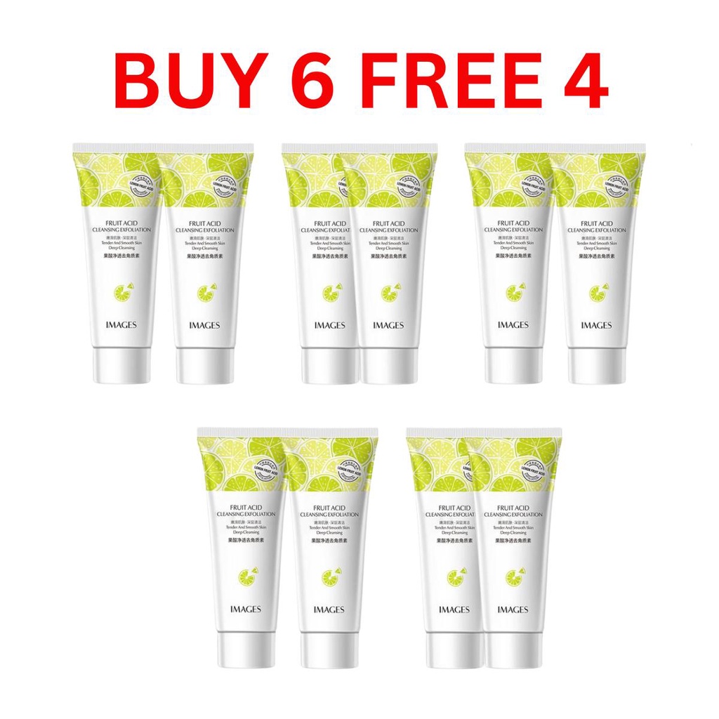 Fruit Acid Purifying Peeling Gel Exfoliating Facial Scrub Skincare Gel