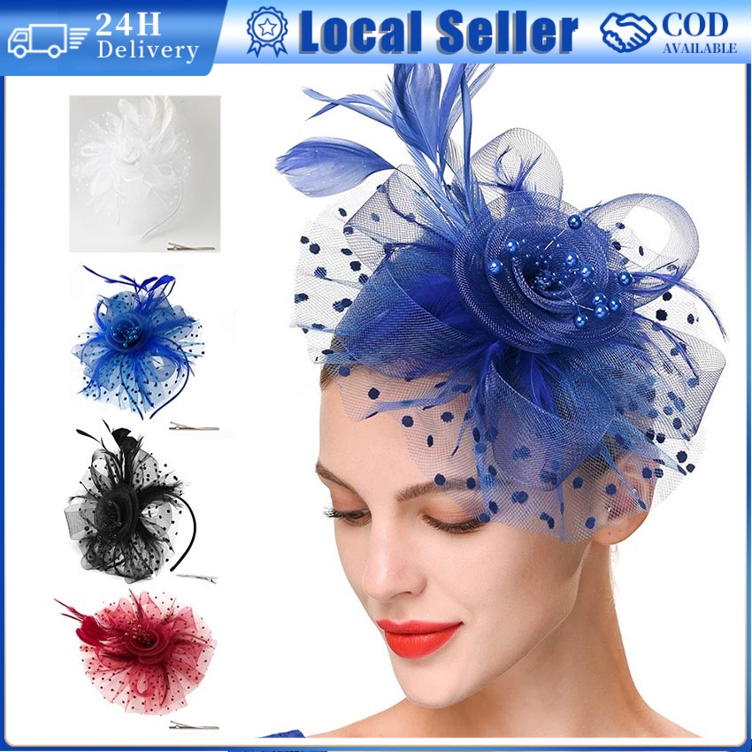 Mesh Shape Party Headgear Photograph Props Wedding Ascot Forma Royal