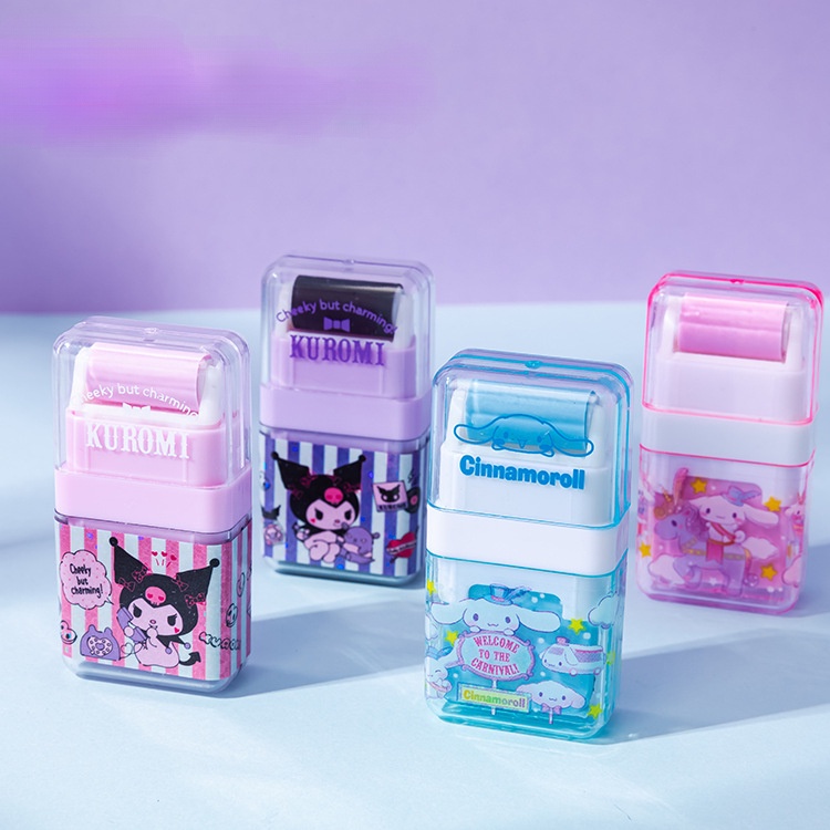 Kuromi Roller Eraser Elementary School Students Cute Creative Eraser